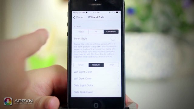 [Cydia Tweak] Circlet - Đổi biểu tượng trên thanh thông báo - AppStoreVn