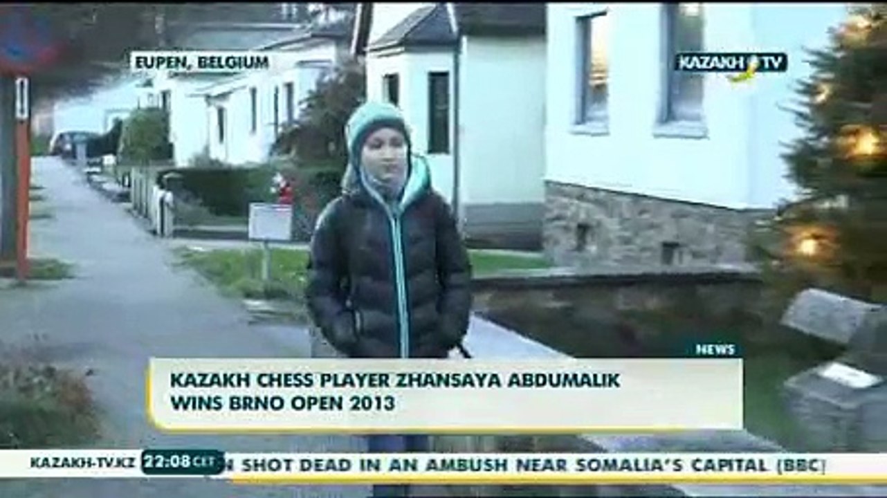 Kazakh chess player Zhansaya Abdumalik wins BRNO OPEN 2013