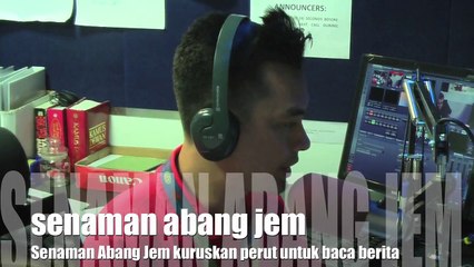 sinar pagi  13 September  senaman abang Jem