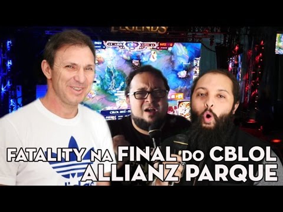 FATALITY NA FINAL DO CBLOL (GORDOX E VASONE, VELLOSO E MAIS!)