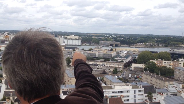 En haut du clocher de Saint-Louis