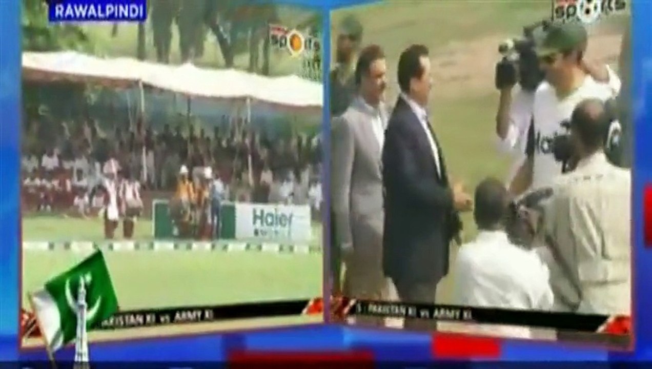 General Raheel Sharif Playing Cricket FULL REPORT Pakistan Amry