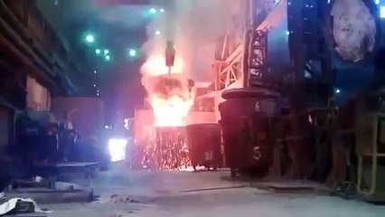 Incredibile Incidente In Un' Acciaieria In Russia