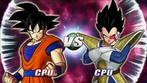 Dragon Ball Raging Blast 2 - Goku vs Vegeta (Scouter)