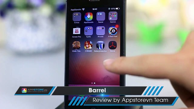 [Cydia Tweak] Barrel - hiệu ứng dịch chuyển giữa các màn hình trên Springboard - AppStoreVn