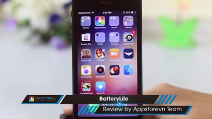 [Cydia Tweak] BatteryLife - xem thông số thực của pin trên máy iOS - AppStoreVn
