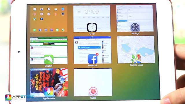 [Cydia Tweak] GridSwitcher - hiển thị dạng lưới trong màn hình đa nhiệm - AppStoreVn