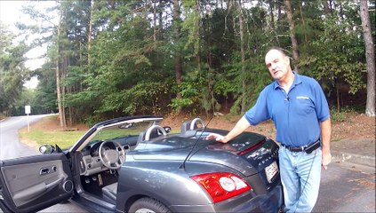 Manual Crossfire Roadster Convertible Top Operation