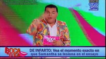 DBEB: Momento exacto de la caída de Samantha