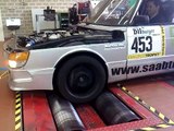 Saab 900 Renner Leistungsprüfstand
