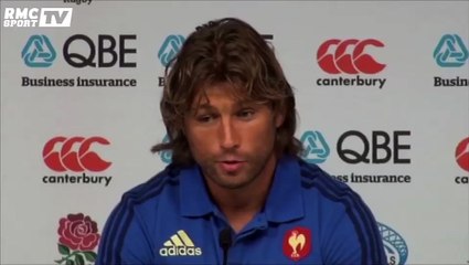 Rugby / Angleterre-France - Szarzewski : "Un honneur d'être capitaine"