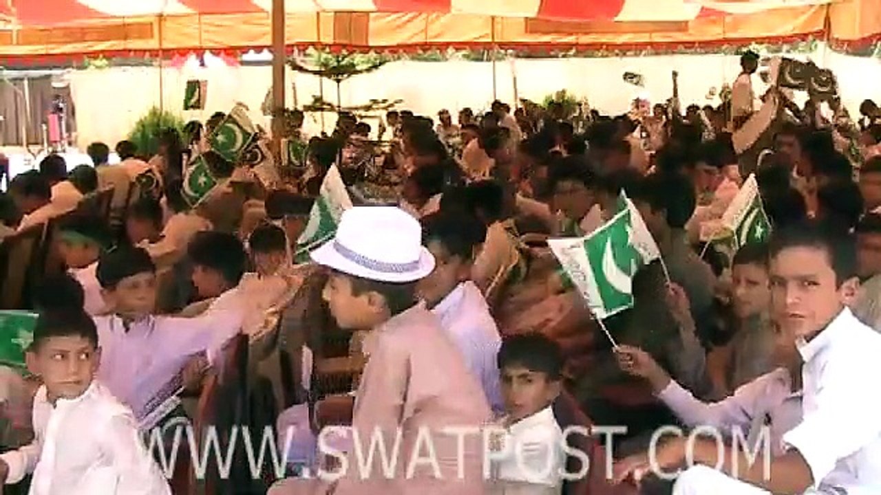 سوات میں جشن آزادی کا دن جو ش وخروش کے سا تھ منا یا گیا ۔ دیکھئے شیراز خان کی یہ رپورٹ