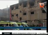 Egipto: incendio en fábrica deja 19 muertos y decenas de heridos