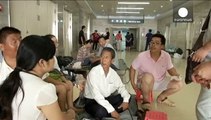 ادامه جستجوها برای یافتن اجساد قربانیان انفجارهای تیانجین چین