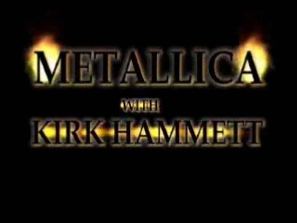 Kirk Hammett-Guitar lesson- metallica
