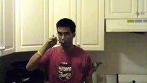 Marvin Attempts the Cinnamon Challenge