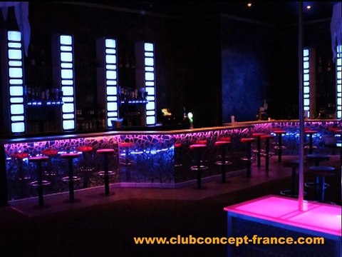 Club Concept, Agencement, Décoration, Relooking, Discothèque le MADISON, Arbois