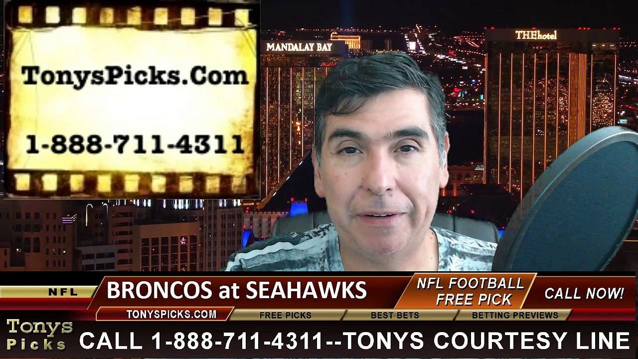Seattle Seahawks vs. Denver Broncos Free Pick Prediction NFL Preseason Pro Football Odds Preview 8-14-2015