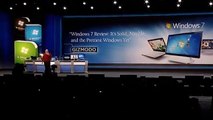 Microsoft CES 2010 Keynote - Part 3 (Windows Phone, Windows 7, All In One PCs etc)