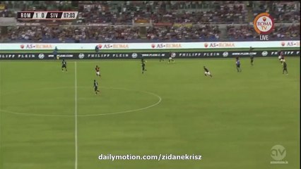 2-0 Vassilios Torosidis Fantastic Goal _ AS Roma v. Sevilla - Friendly 14.08.2015 HD