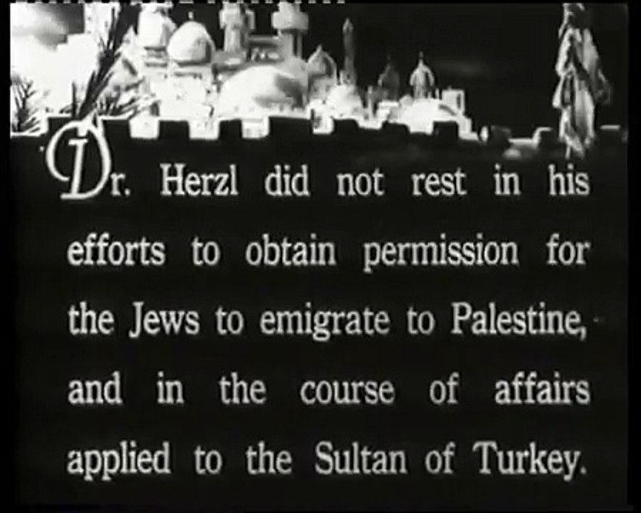 Theodor Herzl 1921 .wmv