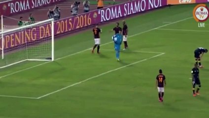 Edin Dzeko Second Goal for AS Roma vs Sevilla 3-0