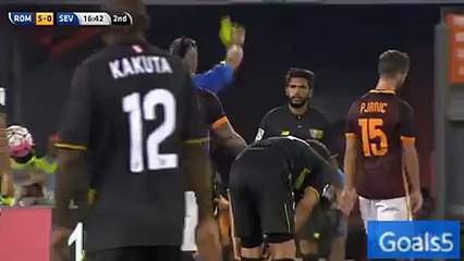 Totti Goal AS Roma 6 - 0 Sevilla Friendly Match 14-8-2015