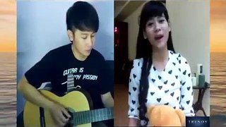 Nathan finger style sunset di tanah anarki cover by lia & nathan