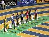 Dwain Chambers wins final 60m in 6.48s at  World Championships indoor Doha 2010