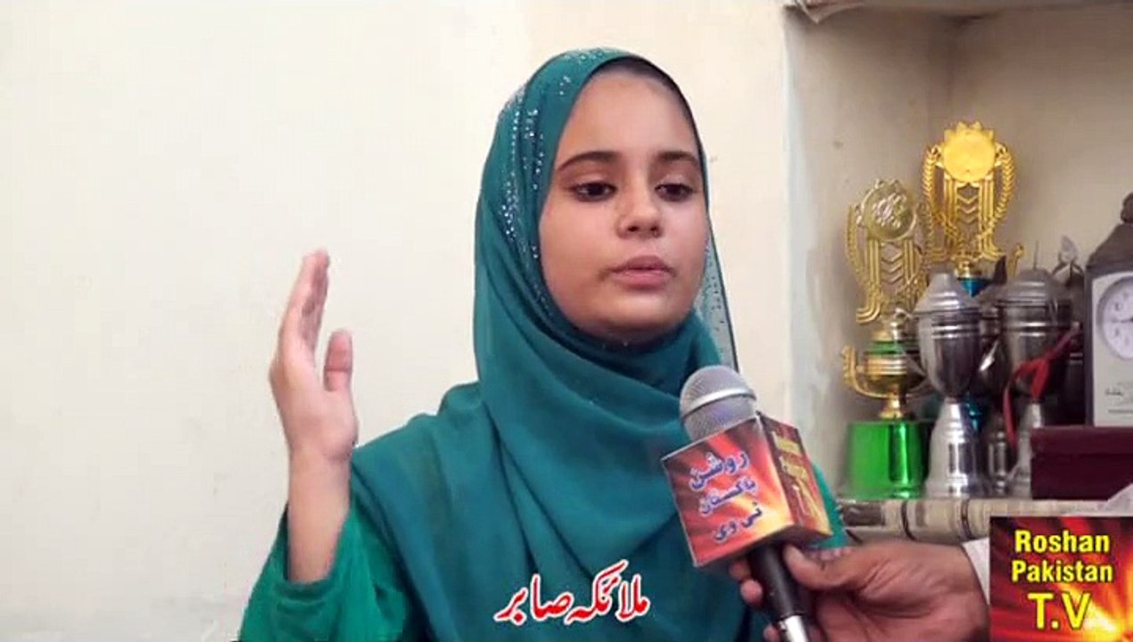 Independence Day Speech by Brilliant Malika Sabir | Roshan Pakistan TV