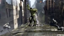 The Avengers (2012) Hulk Punches Thor - True 1080p【HD】