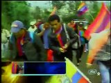 Marcha indígena contra Gobierno de Rafael Correa en su recta final