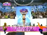 Swimsuits Guys freestyle dance session on Japanese TV