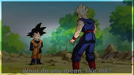 Goten turns Super Saiyan for the first time Dragon Ball Kai 2014