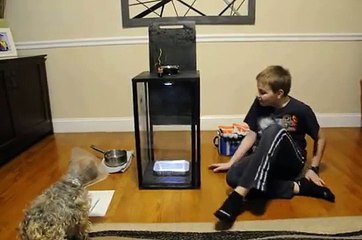 Tornado in a box - Science Fair Project - 7th grade