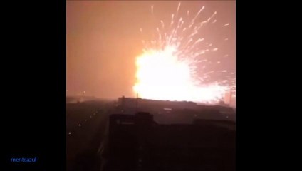 catastrofe TIANJIN china originada por turista española