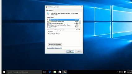 How to clean up space after Windows 10 upgrade