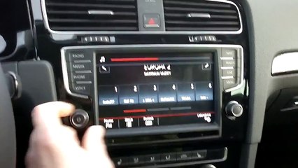 Volkswagen Golf VII 1.4 TSI 140 BHP Highline interior overview | At first glance
