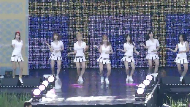 150814 AOA - 심쿵해(Heart Attack) 리허설 직캠 #2 / DMZ 평화콘서트 @임진각 평화누리공원 by DarkSniper
