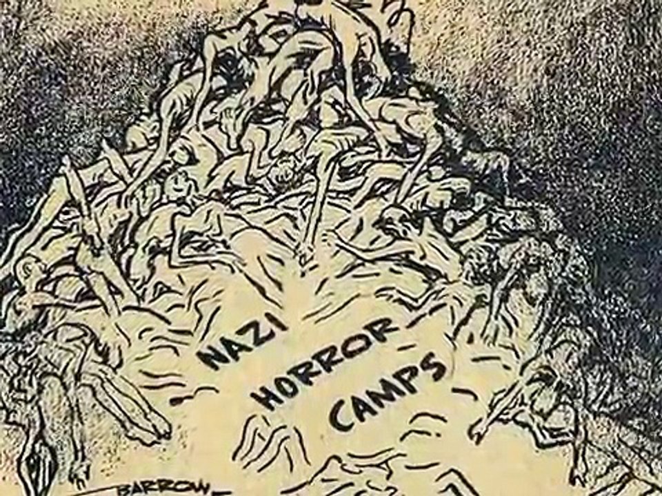 NAZI CONCENTRATION CAMP - Ohrdruf Liberated April 1945