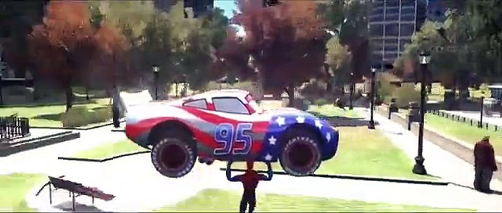 Spiderman Disney Cars Nursery Rhymes Lightning McQueen USA Video for Children -Video für kids 2015