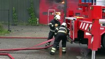 Grote brand in Egmond aan de Hoef