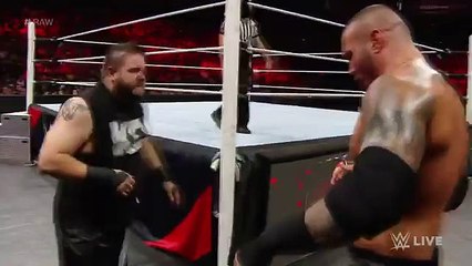 Randy Orton vs Kevin Owens new Raw  2015