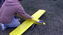 Four Star 40 with O.S.  61. engine rc airplane