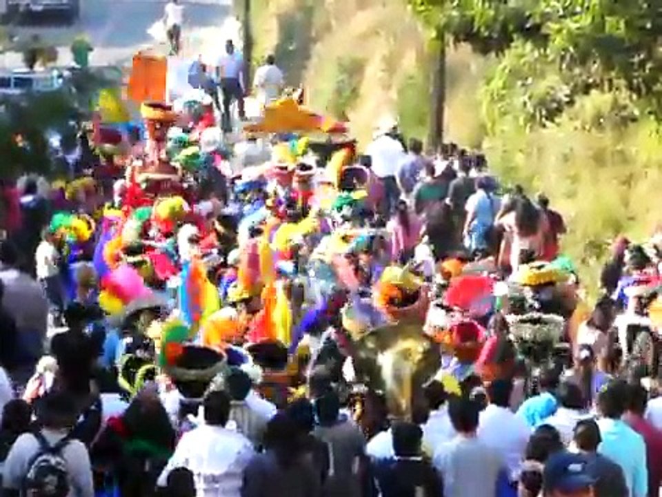 Chinelos en Ocoxaltepec, Morelos