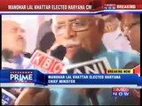 Manohar Lal Khattar to be first BJP CM in Haryana