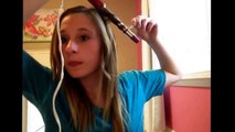 How to curl your hair with a curling wand (loose curls)