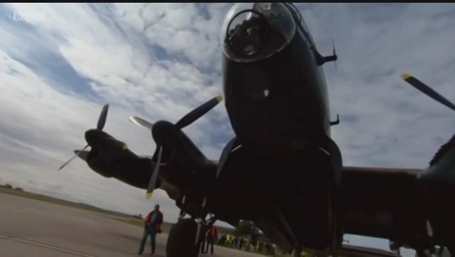 BBC 1 Look North (East Yorkshire & Lincolnshire) 28May15 on the Lancaster bomber