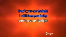 Karaoke Don't Cry - Guns N' Roses *