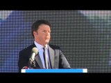 Renzi partecipa all’apertura del cantiere dell’Ospedale Mater Olbia